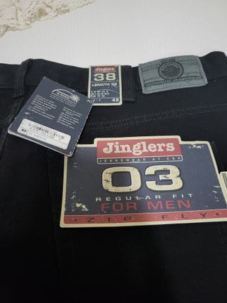 Pantalón vaquero negro Jinglers