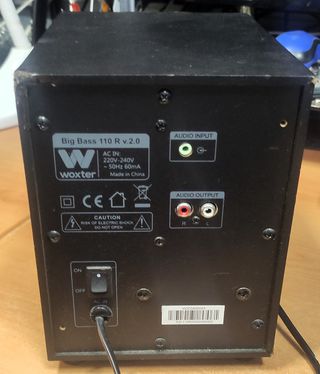 Altavoz Bluetooth Woxter BIUG BASS 110R V2