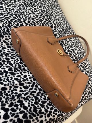 Bolso Michael Kors Marrón Dorado