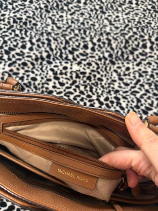 Bolso Michael Kors Marrón Dorado