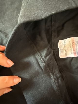 Pantalón elástico negro