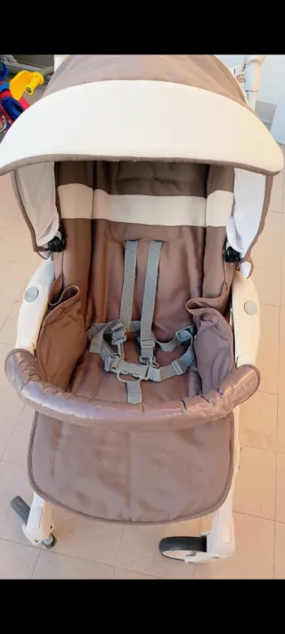 Trio passeggino CAM beige e panna