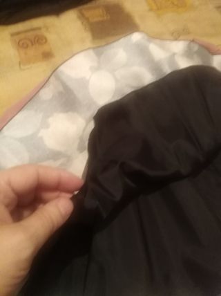 Vestido salmón vuelo y estampado floral