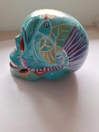 Calavera Mexicana Decorada
