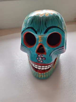 Calavera Mexicana Decorada