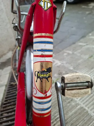 Bicicleta Plegable Antigua Torrot 20