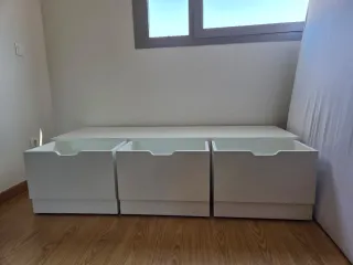 URGE!!! Módulo cajonera blanca 3 cajones muy grand