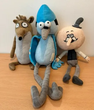 Peluche Mordecai Rigby Pops Regular Show