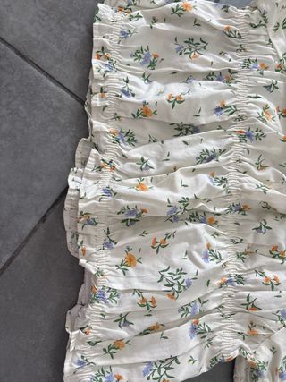 Top Zara floral talla 13/14 años