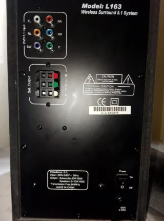 Home Cinema AIRIS 5.1 Plata