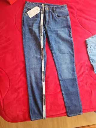 Pantalones Italianos Candiani Denim Midrise Skinny