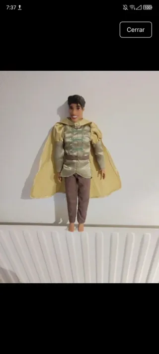 Muñeco Príncipe Disney Naveen