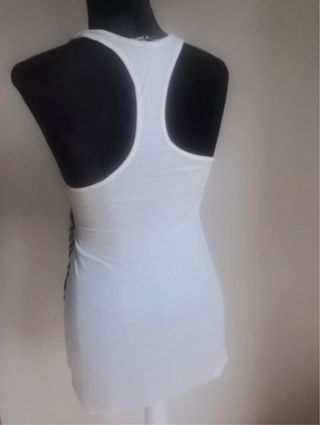 Camiseta tirantes Truly Madly Deeply cebra