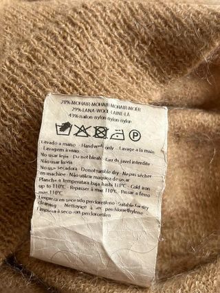 Scalpers jersey lana mohair Cuello Pico...