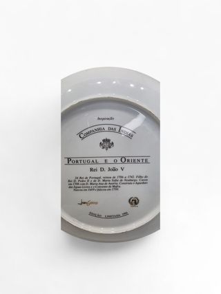 Prato Decorativo Portugal e o Oriente