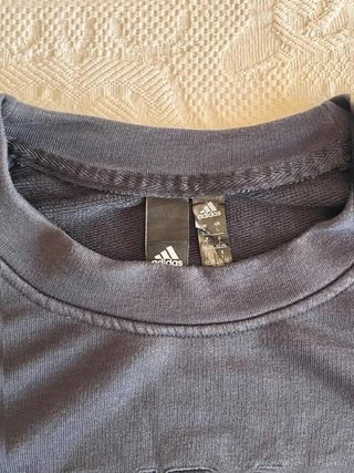 Sudadera Adidas azul marino Con logo En...