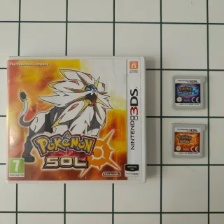 Pack Pokémon Sol y Pokémon Luna 3DS