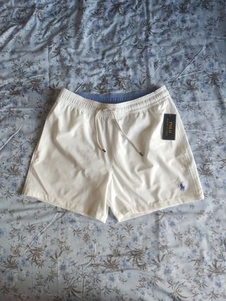 Bañador Ralph Lauren Blanco Hombre