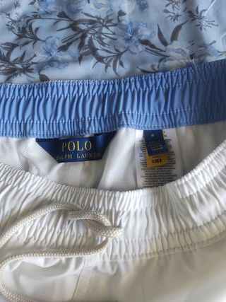 Bañador Ralph Lauren Blanco Hombre