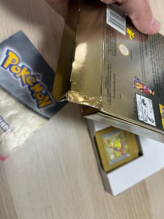 Pokémon Oro Game Boy Color Edición Española