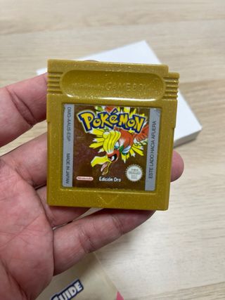 Pokémon Oro Game Boy Color Edición Española