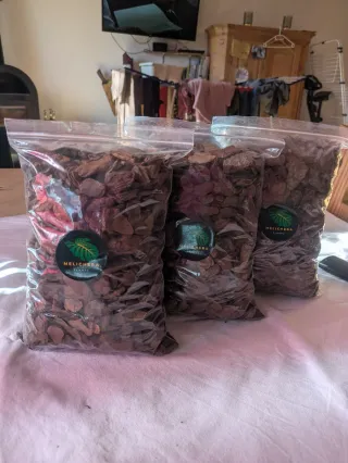 3 pacchi corteccia di pino