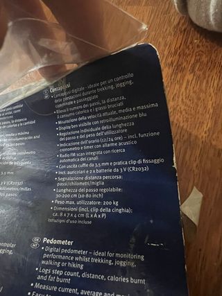 Crivits Sports contapassi con auricolari