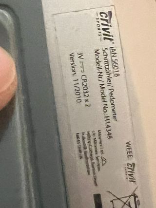 Crivits Sports contapassi con auricolari