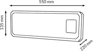 M Mimotec Calefactor Eléctrico de Pared 2000W