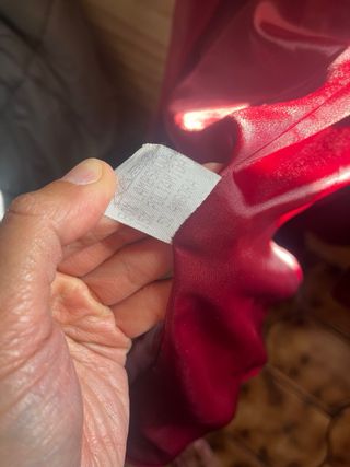 Abrigo Lana Vintage Rojo