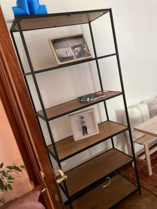 Estantería Hierro y Madera