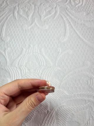 Pendientes aro grueso acrílico/resina...