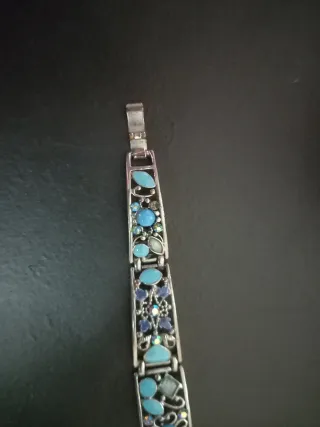 Pulsera Bijou Brigitte piedras turquesa