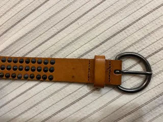 Lote cinturones piel y polipiel