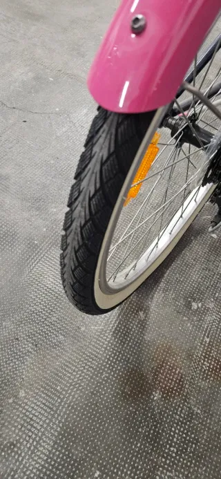 Bicicleta niña BTWIN azul y rosa SIN USAR!!