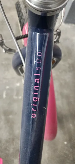 Bicicleta niña BTWIN azul y rosa SIN USAR!!