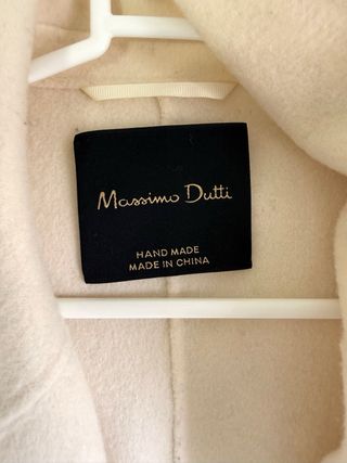Abrigo midi Massimo Dutti Cachemir S -ajusta a M
