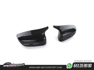 CARCASAS DE ESPEJOS PARA BMW SERIE 3 LOOK M CARBONO REAL