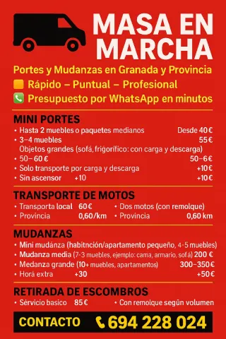 Retirada de escombros Granada