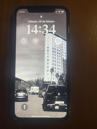 iPhone XR 64GB Negro - Parte trasera agrietada