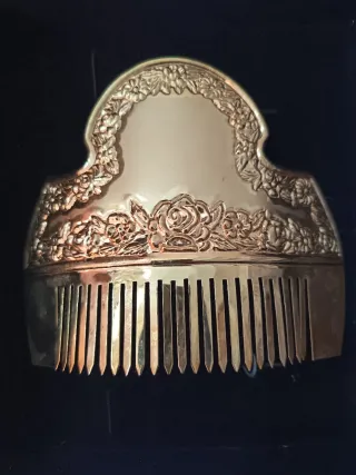 Peinetas Fallera Niña Doradas