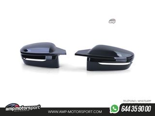 CARCASAS DE ESPEJOS PARA BMW G30/G31 LOOK M5 NEGRO BRILLO