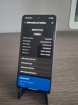 Samsung Note 10 Lite 128GB Nero