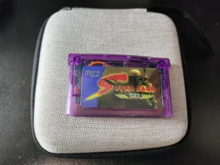 Nintendo GBA SP Tribal + Cargador + Fl4shc4rd