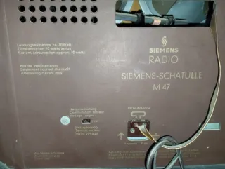 Radio Siemens Schatu 11 M47