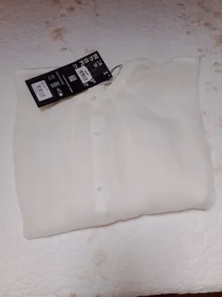 Camisa Ecoalf S Crema Manga Media