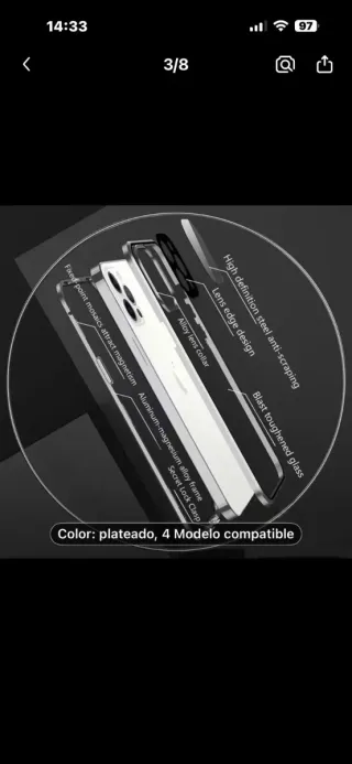 Funda de iPhone 17 promax nueva estrenar