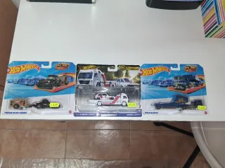 Lote 3 Hot Wheels: Porsche, Honda, Speed Blaster