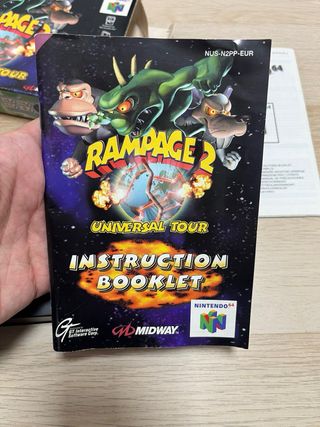 Rampage 2: Universal Tour Nintendo 64