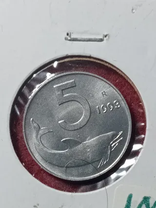 Monete Repubblica Italiana 5 Lire Varie Annate